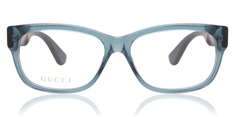 Gucci GG0278O 017 Eyeglasses in Transparent Blue